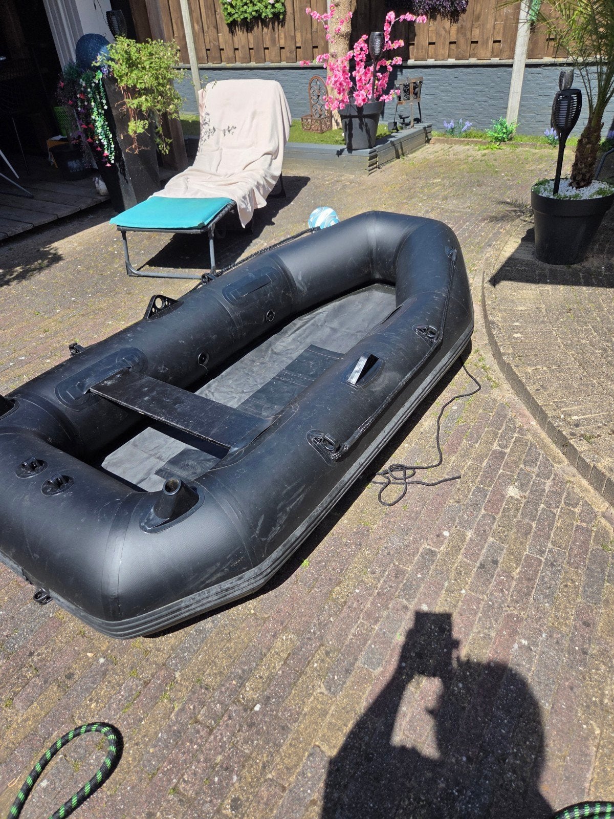 huntersp235  rubberboot, Watersport en Boten, Ophalen, Zo goed als nieuw