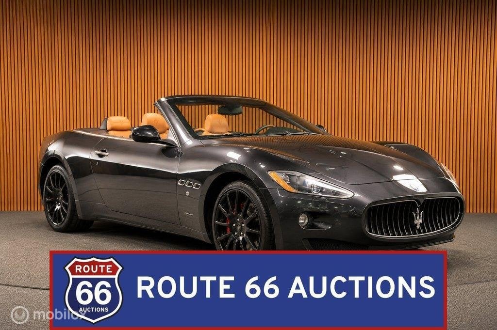 Maserati GranCabrio | 2010 | Route 66 Auctions, Auto's, Maserati, Bedrijf, Te koop, GranCabrio, Benzine, Overige carrosserieën