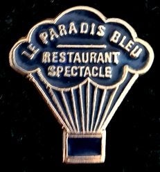 Le Paradis Blue ballon pin, Verzenden, Nieuw, Transport, Speldje of Pin