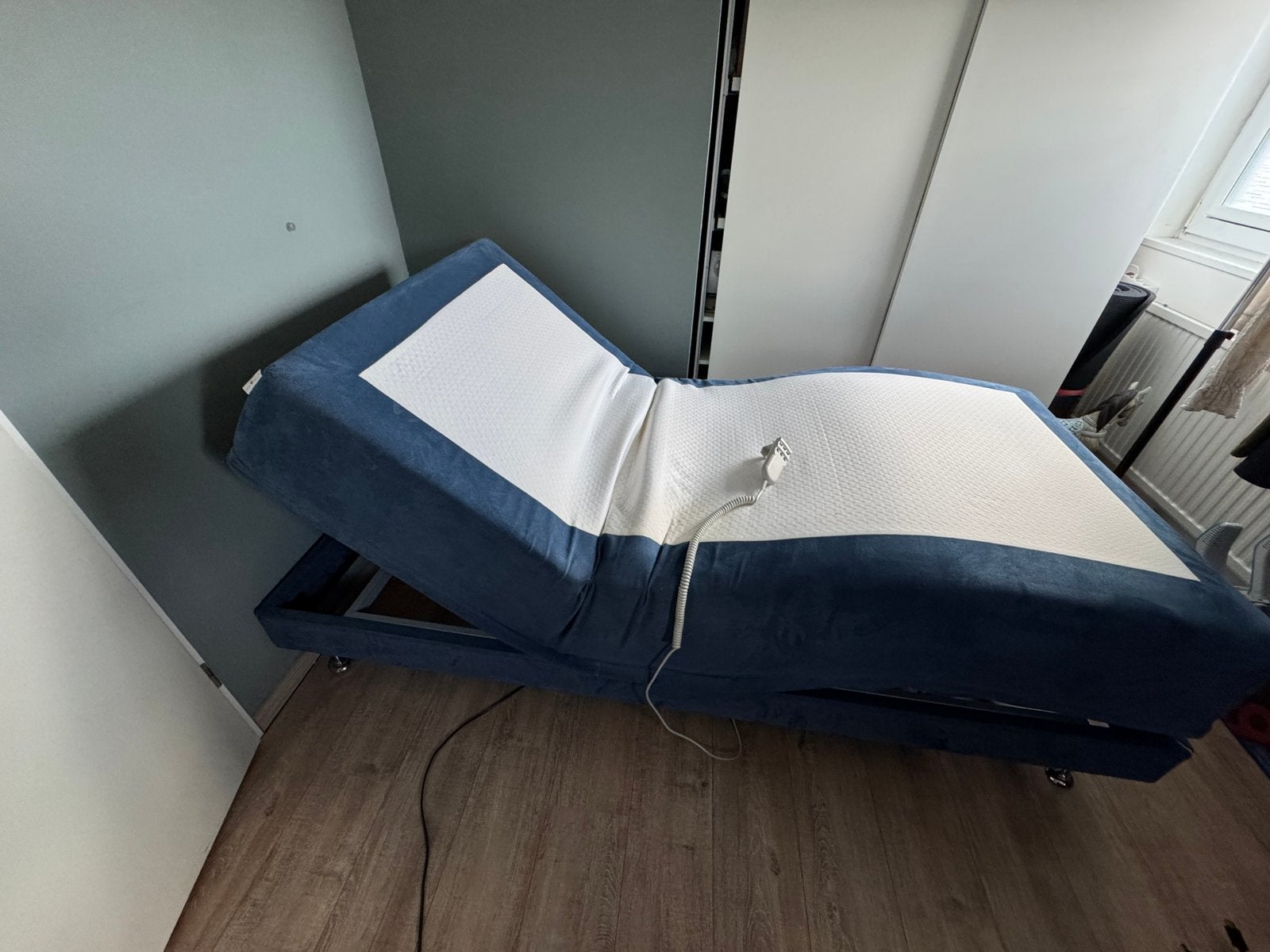 Swiss sens bed 100x210, Ophalen, Zo goed als nieuw, Tweepersoons