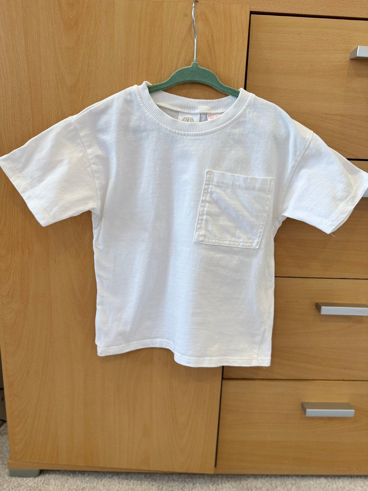 T-shirt Zara 3-4 jaar, Ophalen of Verzenden, Zo goed als nieuw, Jongen, Shirt of Longsleeve
