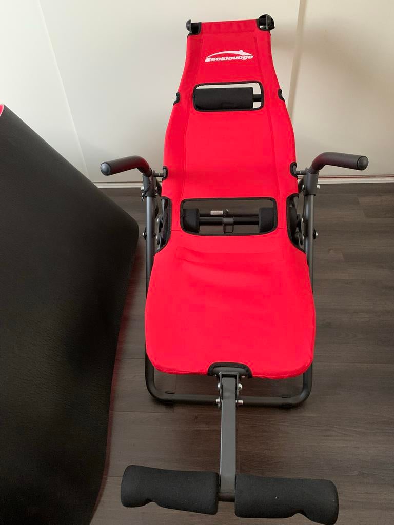 Backlounge Inversiebank - Trainingsapparaat voor Rug, Sport en Fitness, Ophalen, Rug, Overige typen, Zo goed als nieuw