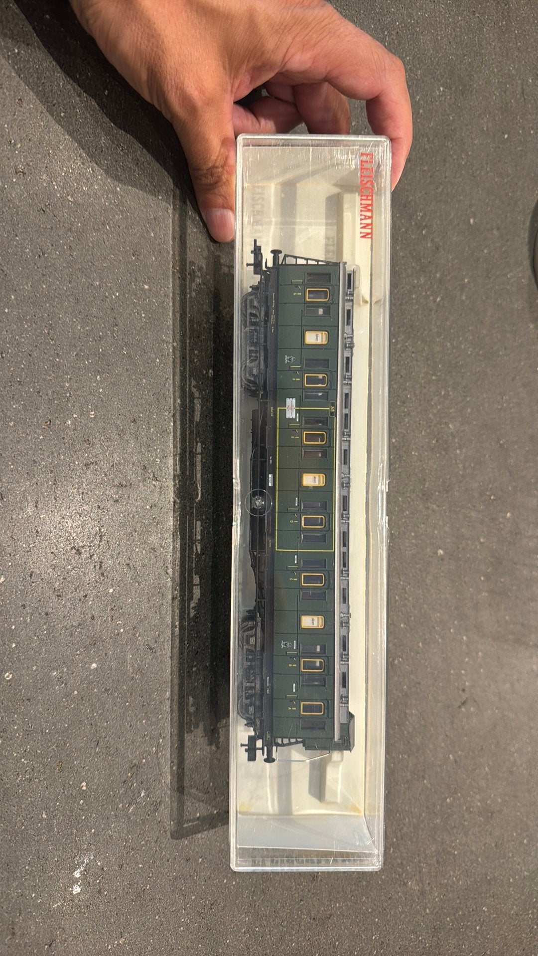 Fleischmann wagon 5801, Gelijkstroom, Fleischmann, Wagon, Ophalen of Verzenden