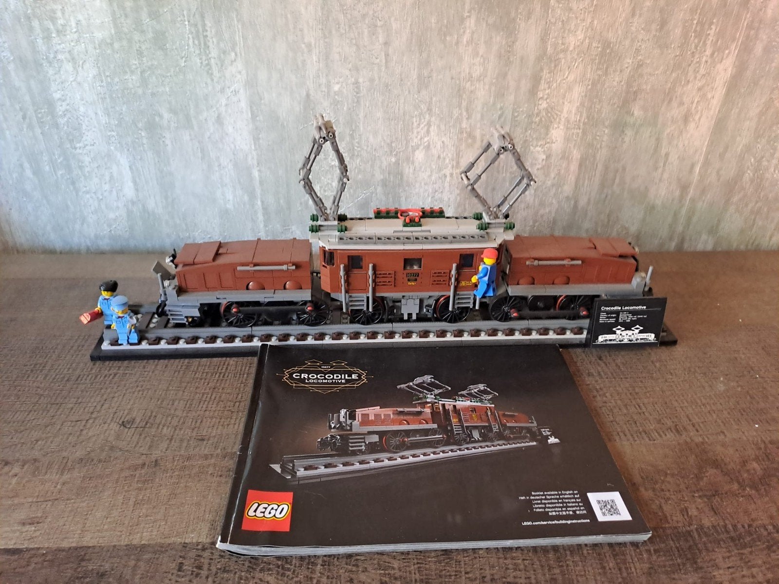 10277 crocodile locomotive lego, Kinderen en Baby's, Speelgoed | Duplo en Lego, Overige thema's, Lego, Compleet, Ophalen of Verzenden