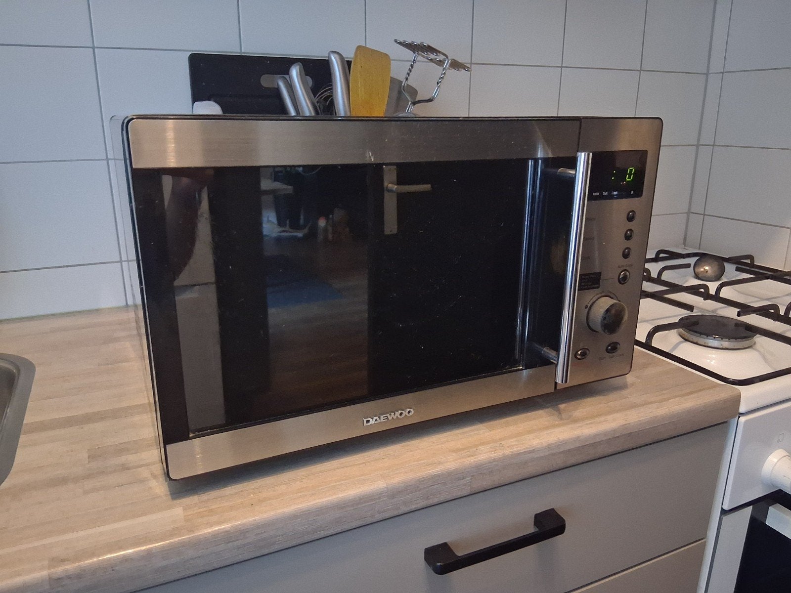 Gebruikte Daewoo Magnetron, Witgoed en Apparatuur, Ophalen, Gebruikt, Vrijstaand, Magnetron