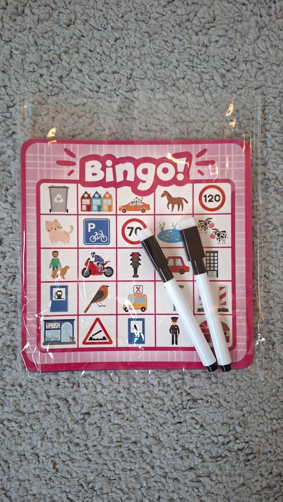 Auto bingo spel voor kinderen - Educatief en leuk!, Ophalen, Nieuw, Jongen of Meisje