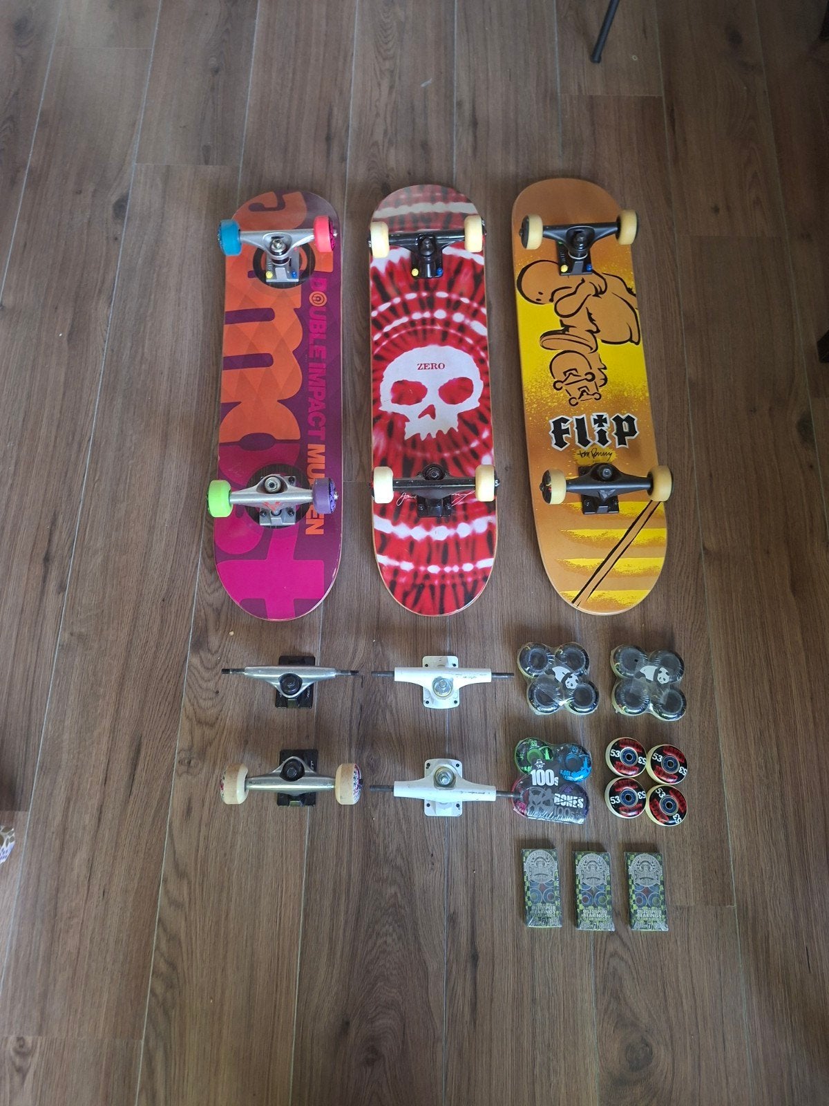 Skateboards en onderdelen - Zero, Flip, Double Impact, Sport en Fitness, Ophalen of Verzenden, Nieuw, Skateboard