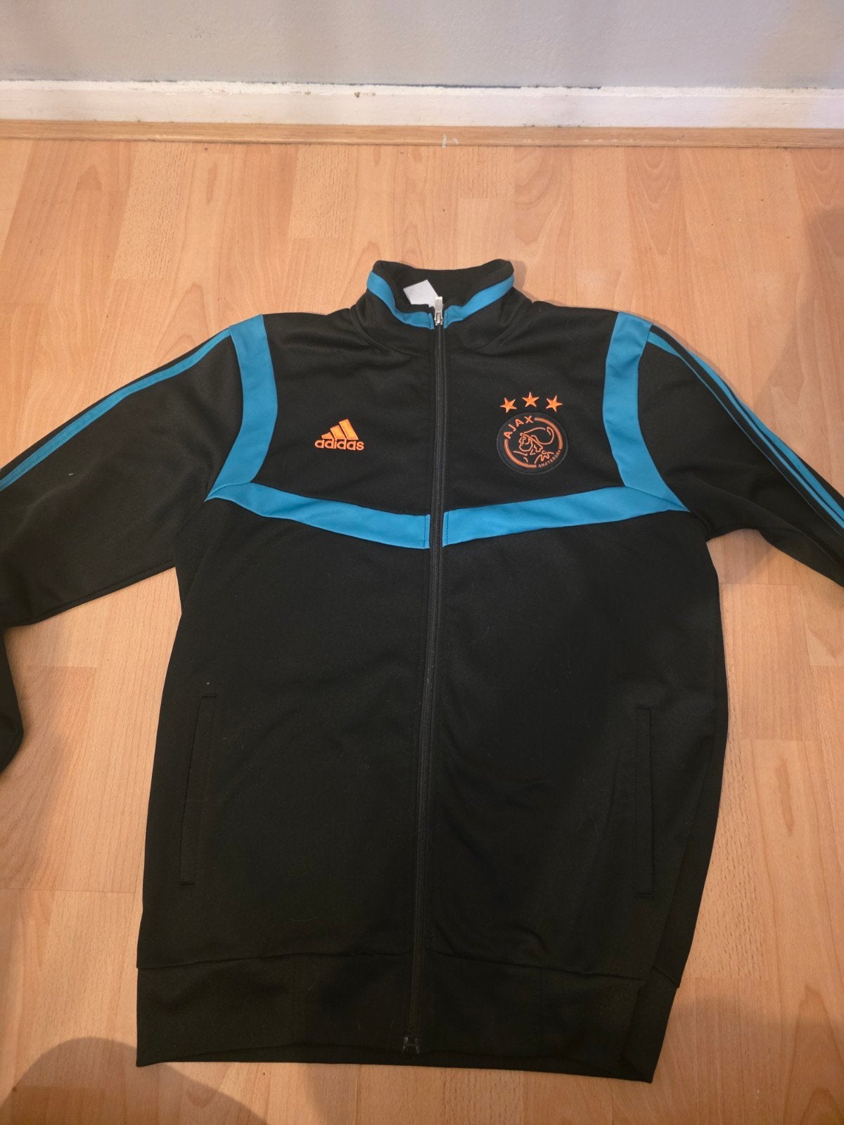 Ajax Trainingsjas 2019 - 2020, Ophalen of Verzenden, Zo goed als nieuw, Rood, Voetbal