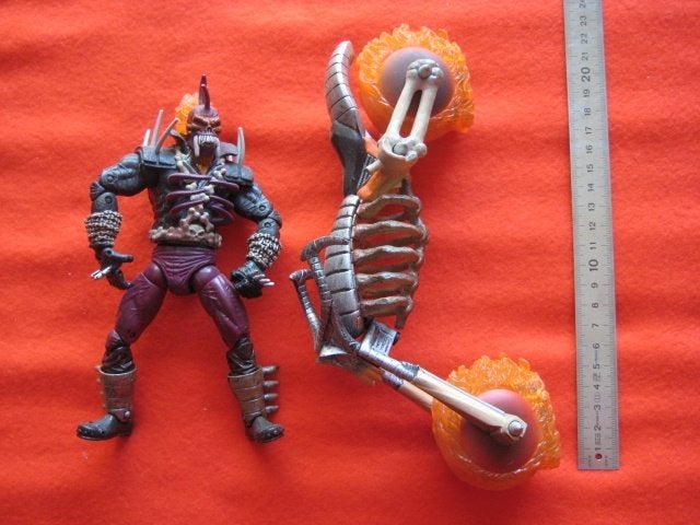Marvel figuur Ironman Iron Man, Ghostrider Vengeance, Verzamelen, Stripfiguren, Zo goed als nieuw, Beeldje of Figuurtje, Superheld