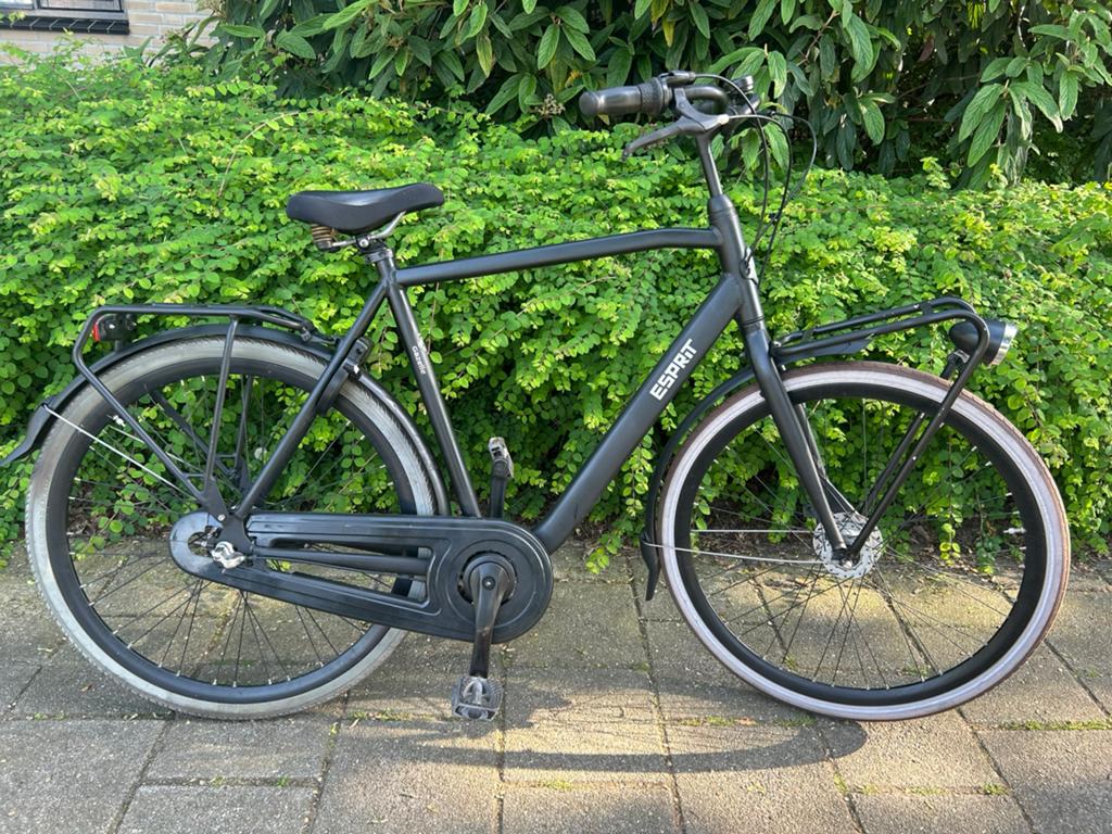 Gazelle Esprit heren/transportfiets, Fietsen en Brommers, Ophalen, Versnellingen, Zo goed als nieuw, 57 tot 61 cm