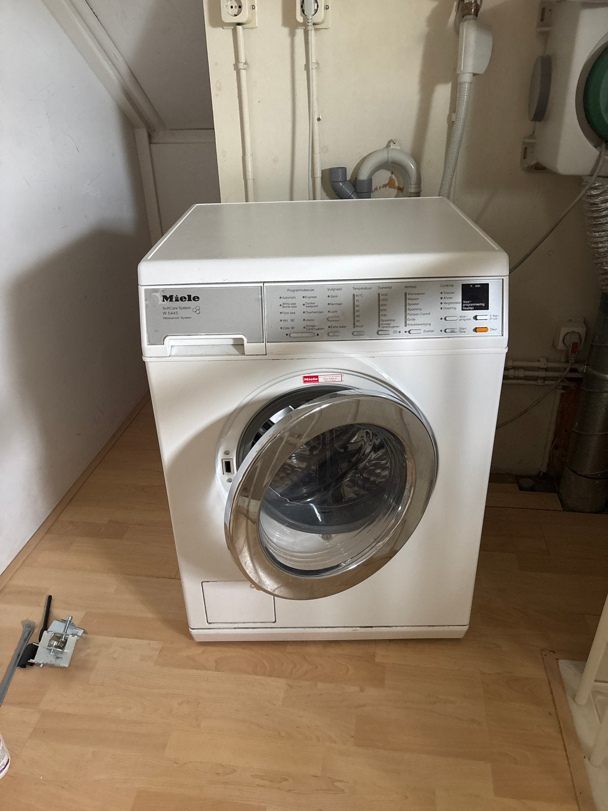 Miele W 5445 SoftCare System Wasmachine - Goede Staat, Ophalen, Gebruikt, Voorlader, 85 tot 90 cm