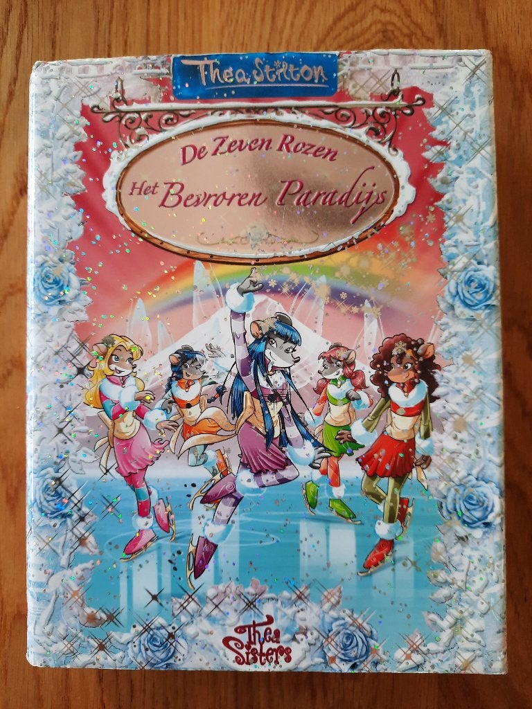 Thea Sisters De Zeven Rozen: Het Bevroren Paradijs, Ophalen of Verzenden, Zo goed als nieuw, Thea Stilton, Fictie