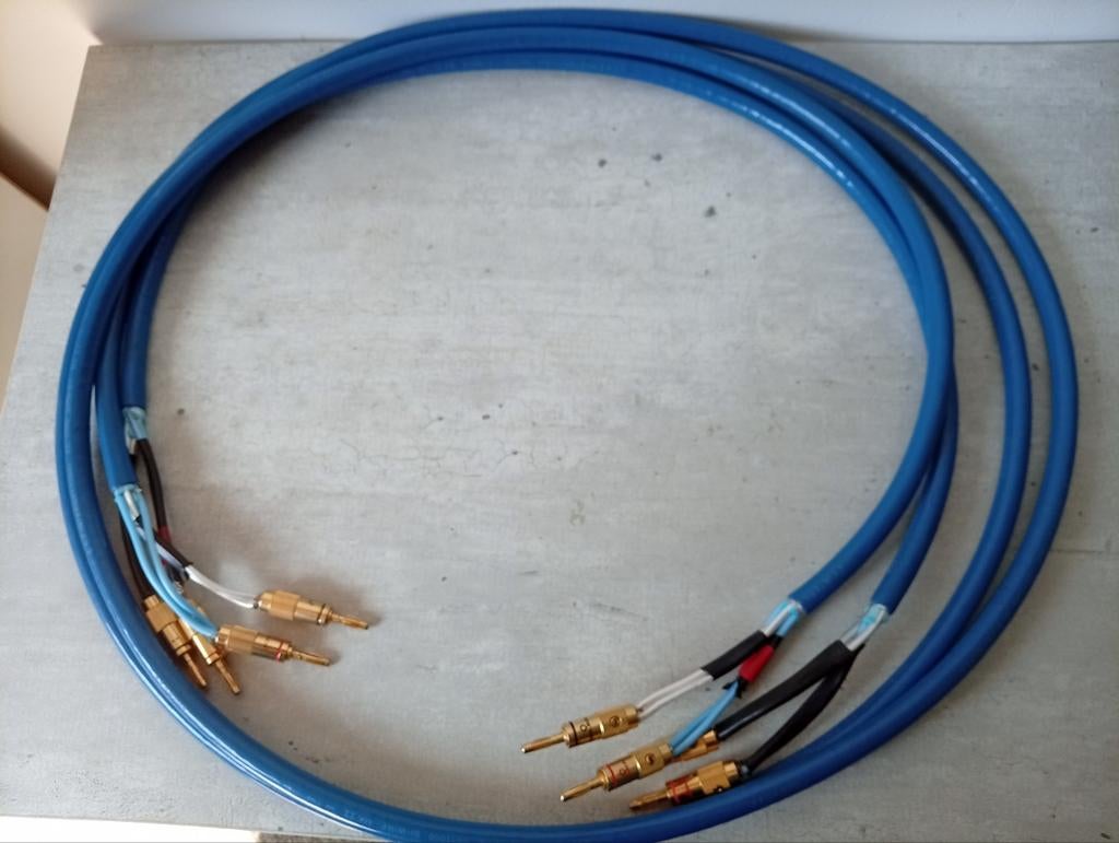 LAT 1000 MK2 BI-WIRE Luidsprekerkabel 2.20M Oehlbach, Verzenden, Gebruikt, 2 tot 5 meter, Luidsprekerkabel