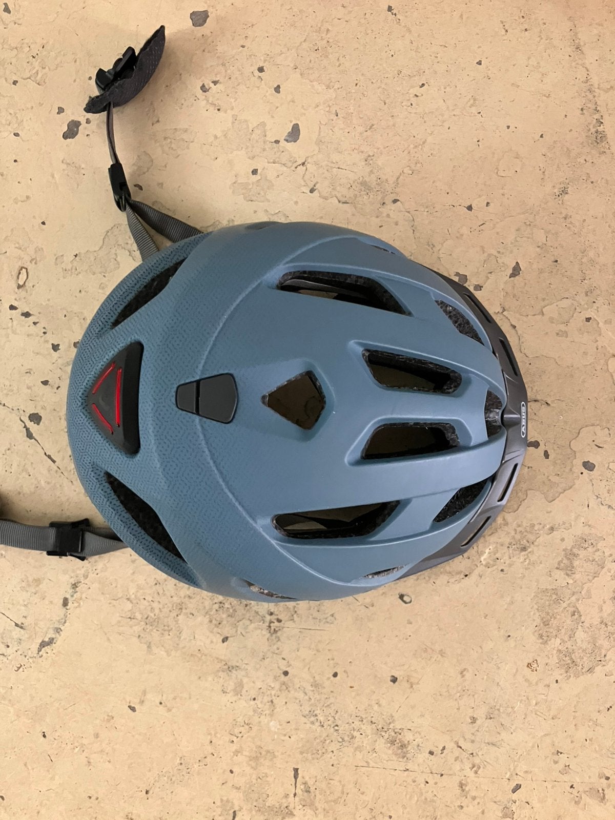 Abus fietshelm blauw, Ophalen, Zo goed als nieuw, Heer of Dame