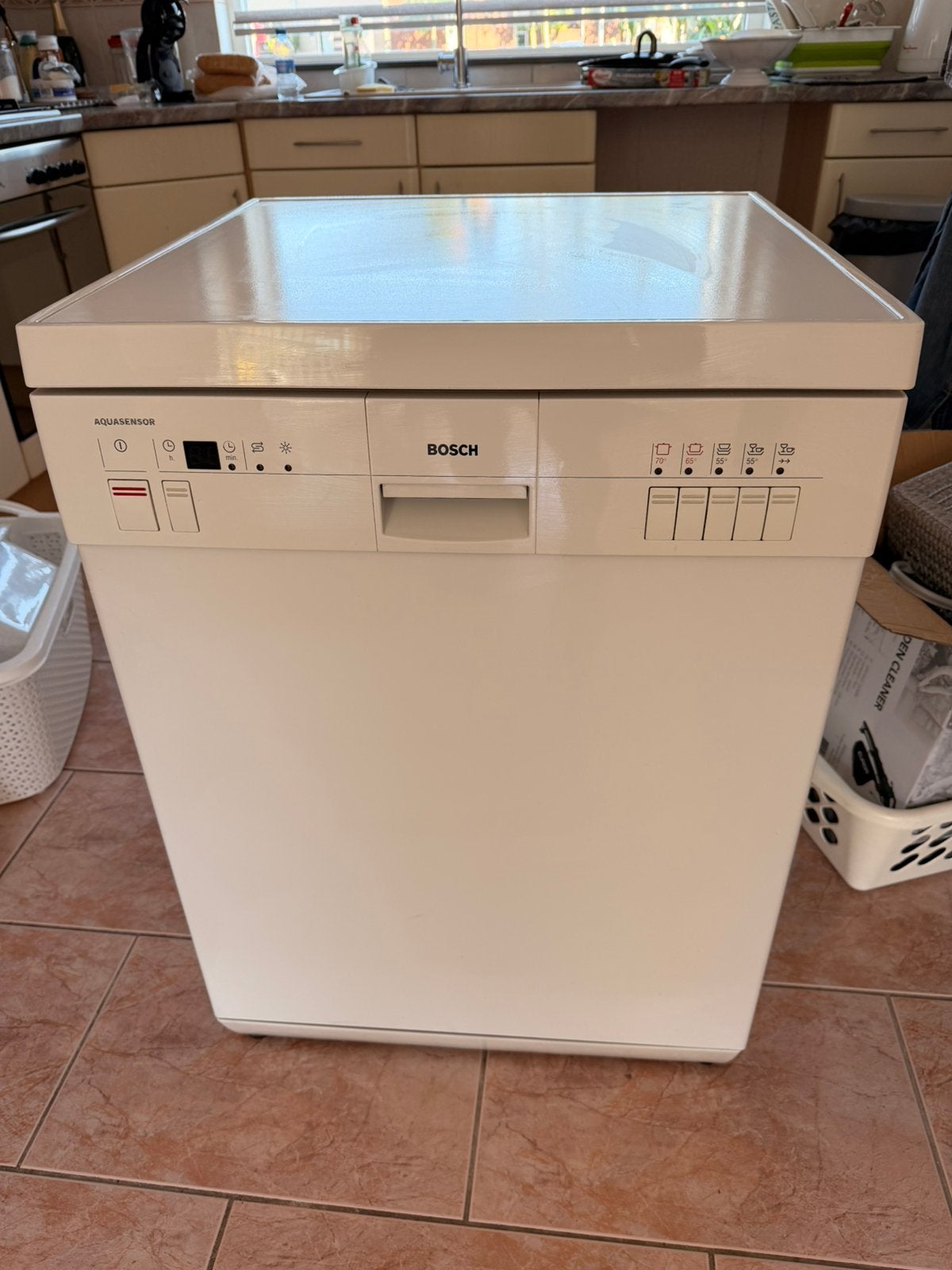Bosch vaatwasser aquasensor zo goed als nieuw, Ophalen, Zo goed als nieuw, Minder dan 85 cm