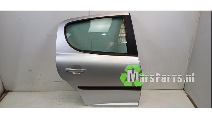 Portier 4Deurs rechts-achter van een Peugeot 207 (EZR), Auto-onderdelen, Carrosserie en Plaatwerk, Gebruikt, -, Deur, -
