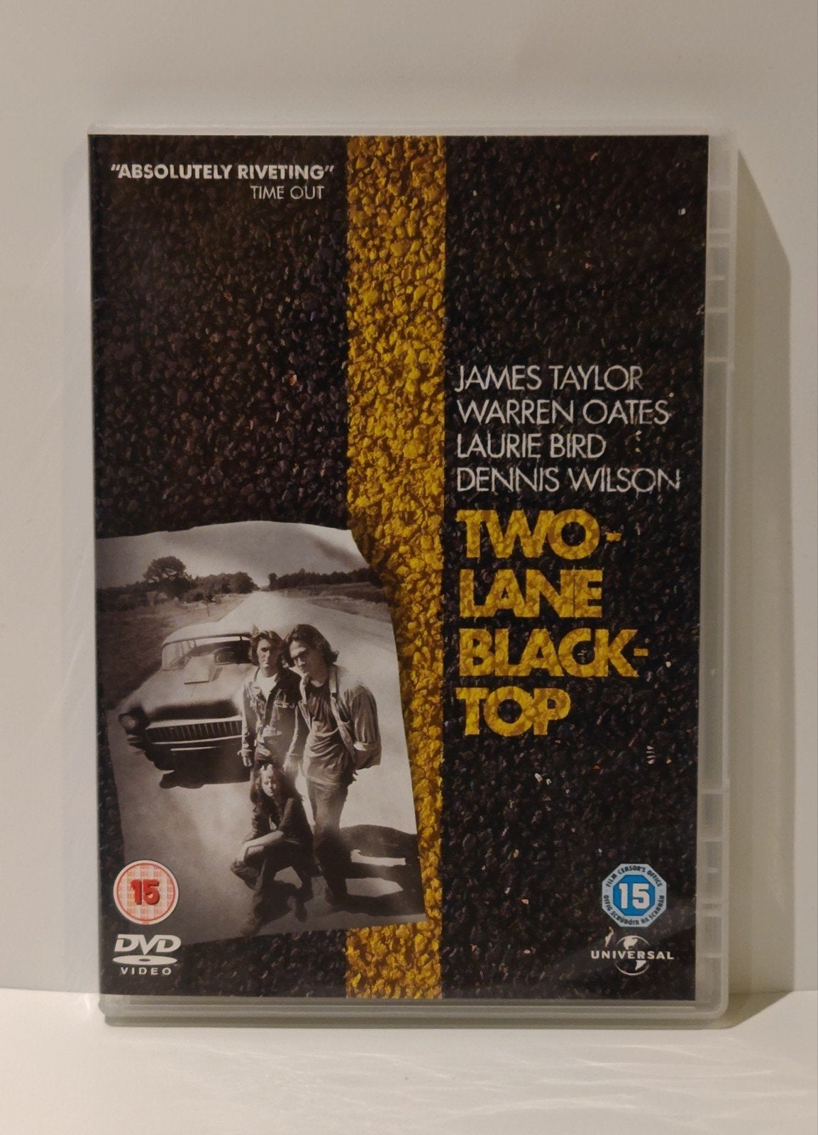 Two‑Lane Blacktop DVD Cultklassieker James Taylor Wilson car, Ophalen of Verzenden, Zo goed als nieuw