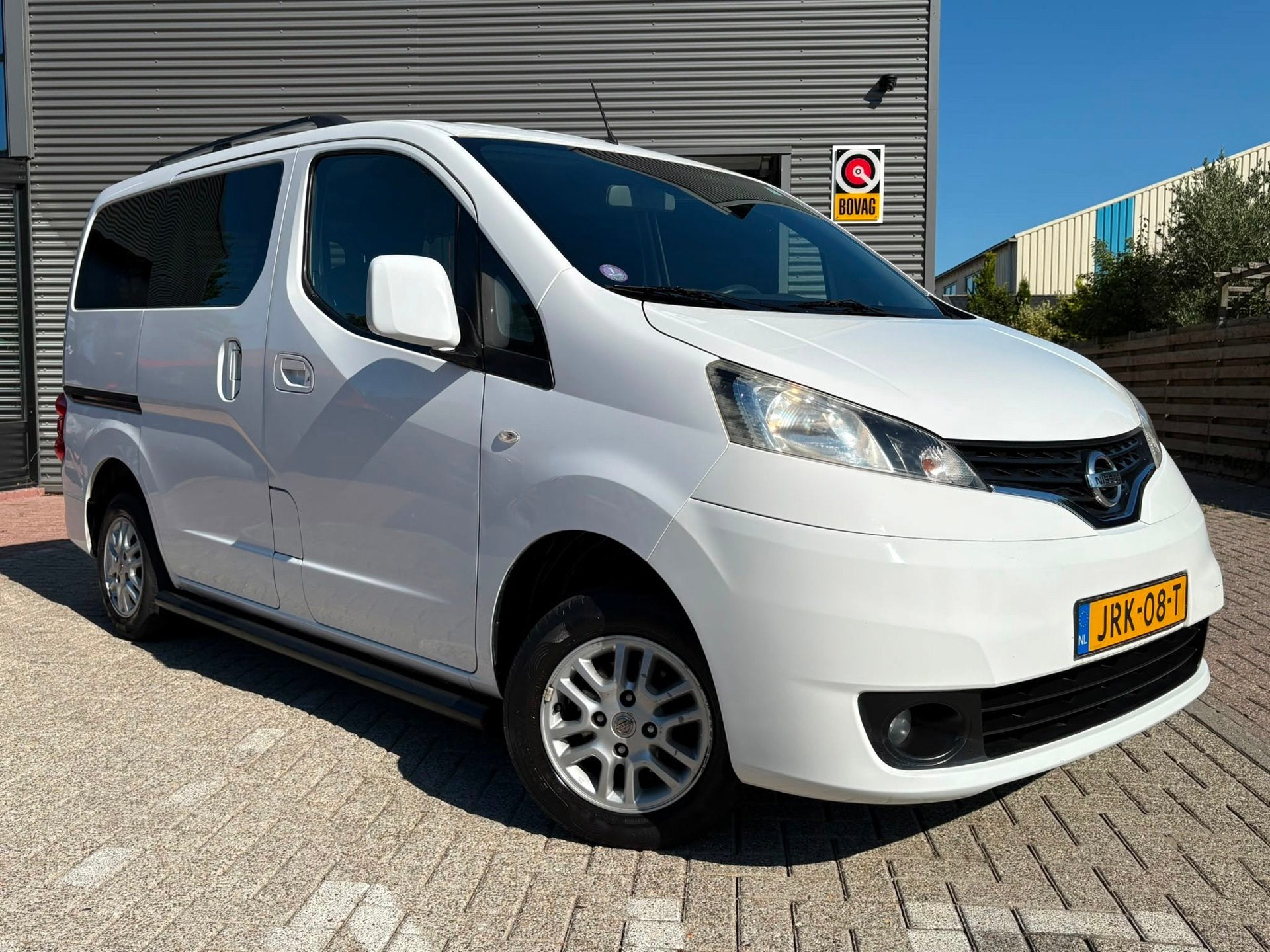 Nissan Evalia 1.6 Visia 7-PERSOONS BENZINE, Auto's, Voorwielaandrijving, Euro 5, Stof, Gebruikt