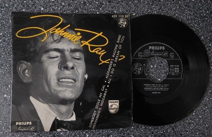 Johnny Ray - somebody stole my gal (EP_tje) (vanaf € 4,00), 7 inch, Ophalen of Verzenden, Zo goed als nieuw, EP