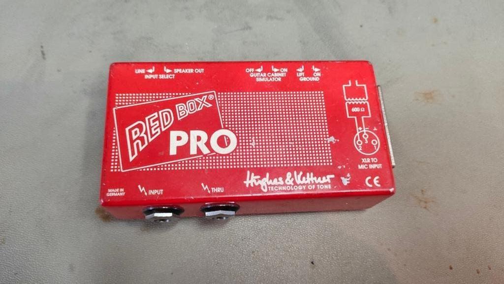 Hughes & Kettner Red Box Pro Gitaar Cabinet Simulator, Ophalen of Verzenden, Gebruikt, Overige typen