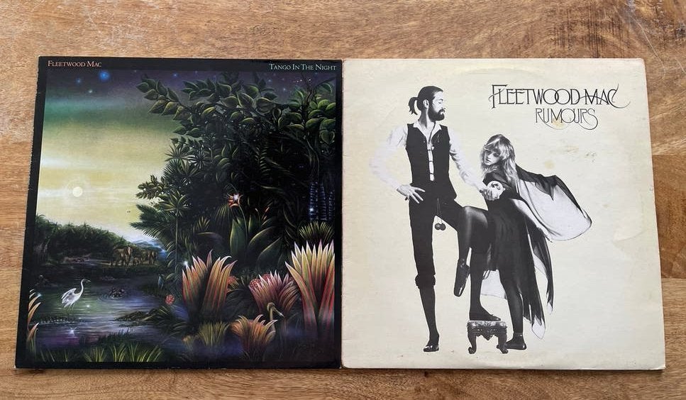 Fleetwood Mac LP's: Rumours & Tango in the Night, Cd's en Dvd's, LP, Gebruikt, Pop, Ophalen of Verzenden
