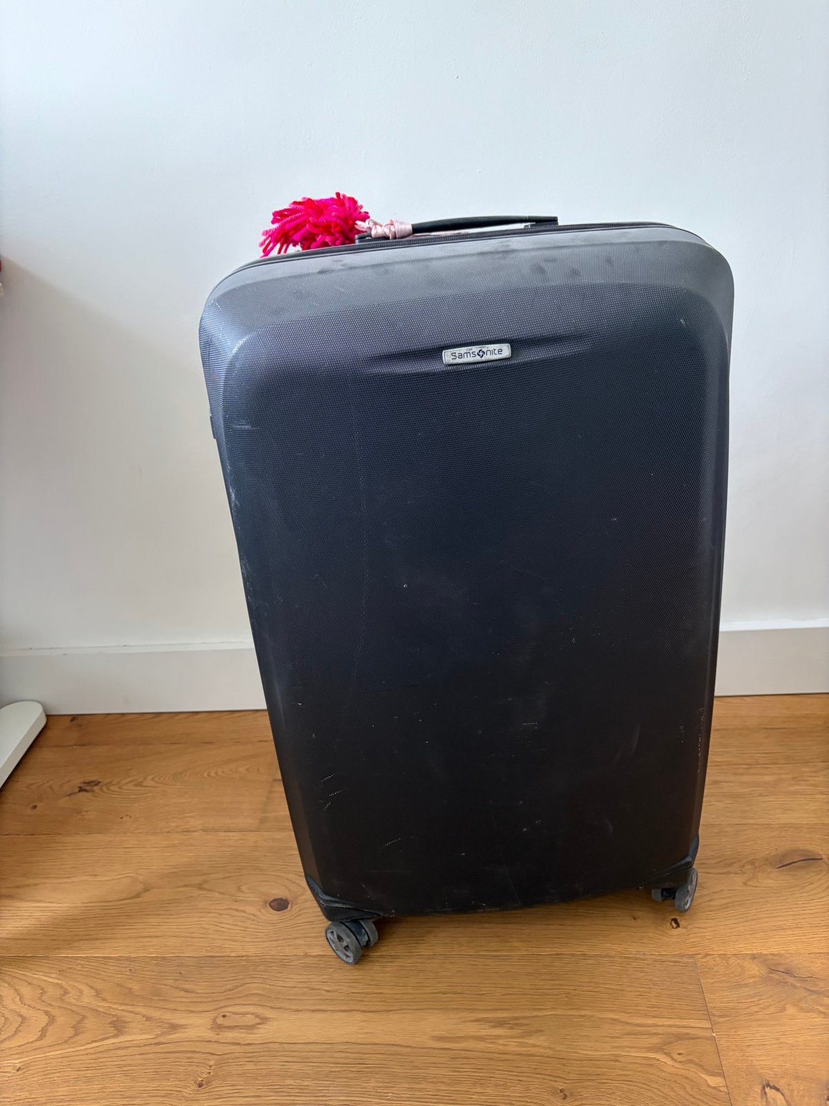 Samsonite Koffer Zwart - Gebruikt, Sieraden, Tassen en Uiterlijk, Koffers, Gebruikt, Hard kunststof, 45 tot 55 cm, 70 cm of meer