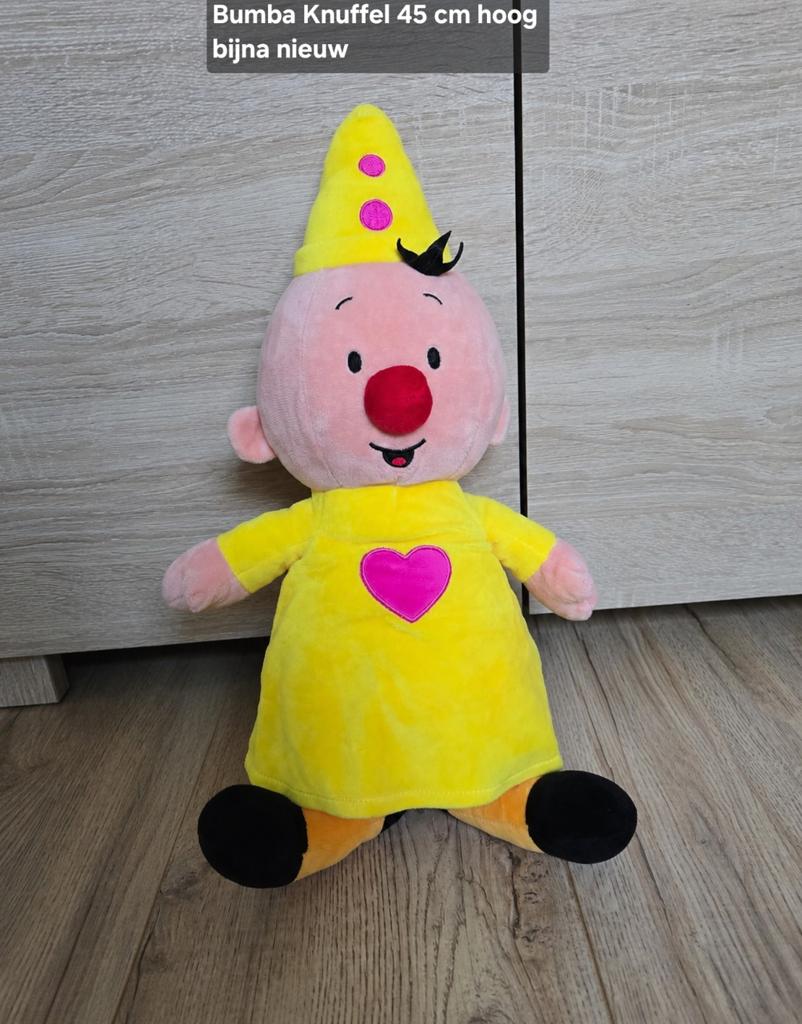 Bumba en Bumbina knuffels, bijna nieuw, Kinderen en Baby's, Speelgoed | Knuffels en Pluche, Ophalen, Overige merken, Overige karakters