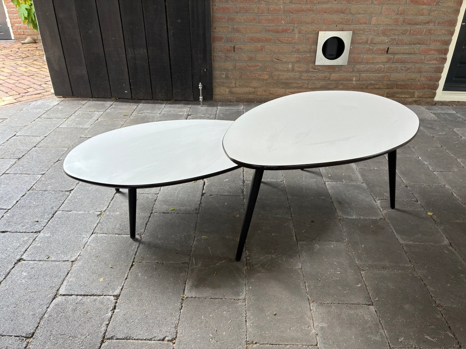Leuke salontafeltjes te koop, Ophalen, Rond, 50 tot 100 cm, Minder dan 50 cm