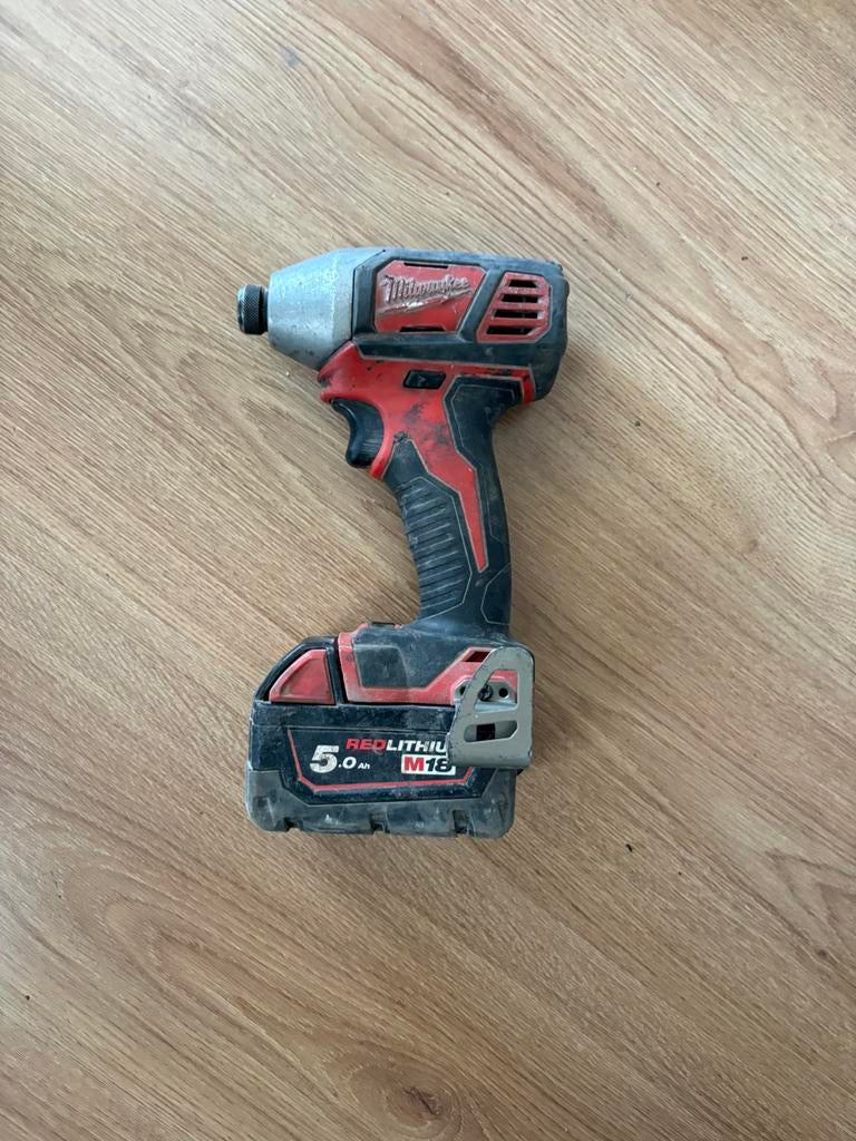 Milwaukee m18 slagschroevendraaier, Doe-het-zelf en Verbouw, Gereedschap | Boormachines, Ophalen of Verzenden