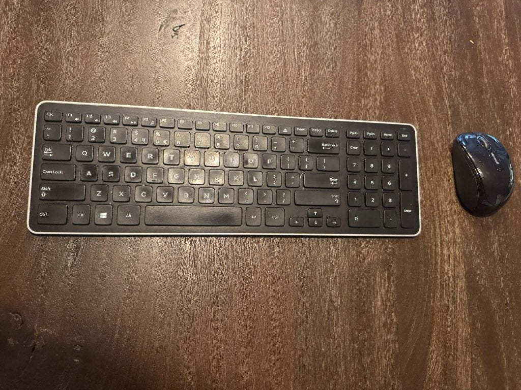 Dell KM713 toetsenbord + Microsoft muis, Computers en Software, Ophalen, Zo goed als nieuw