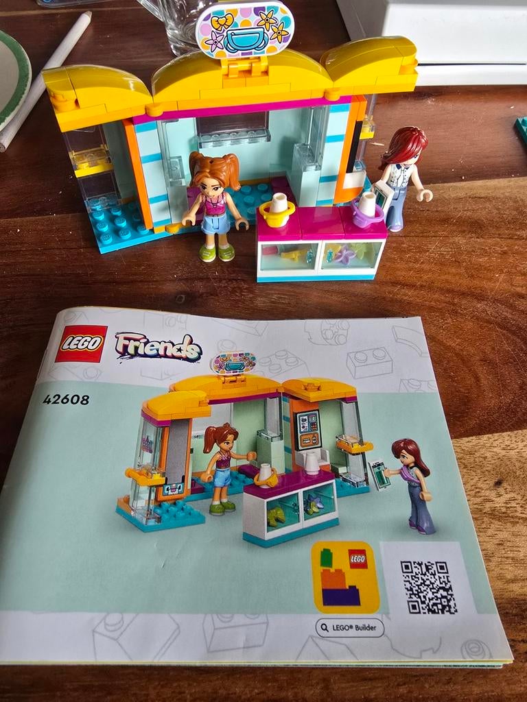 LEGO Friends 42608 Winkeltje met accessoires, Compleet, Lego, Friends, Ophalen of Verzenden