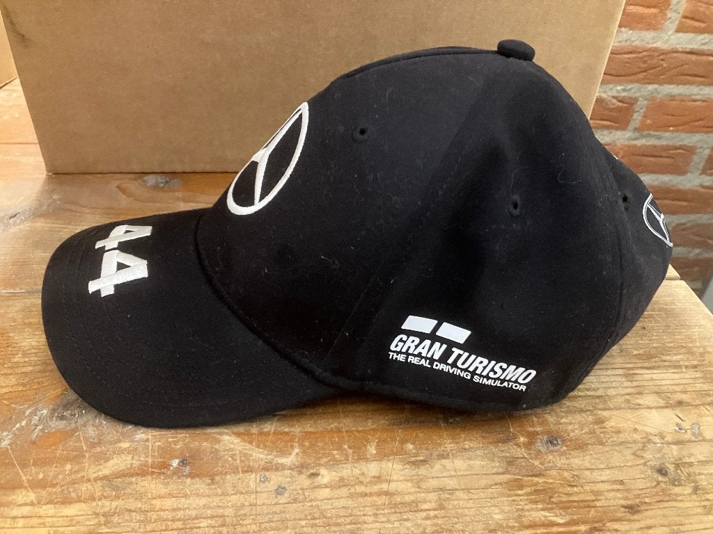 ✅ Lewis Hamilton 20/21 Team cap Zwart Mercedes F1 Team KIDS, Ophalen of Verzenden, Zo goed als nieuw, Formule 1