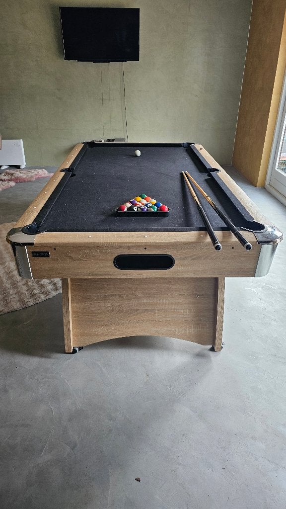 Pooltafel, Sport en Fitness, Biljarten en Poolen, Gebruikt, Pooltafel, Ophalen