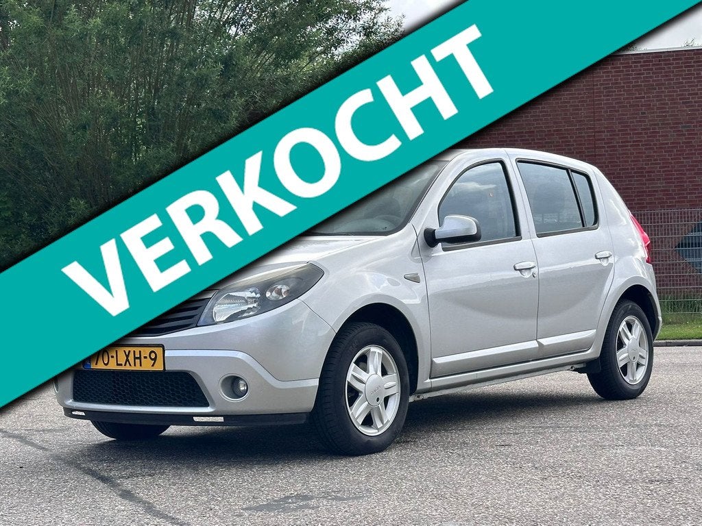 Dacia Sandero 1.2 Blackline Airco*18-07-2027 APK*LM velgen*N, Auto's, Dacia, Bedrijf, Te koop, Sandero, ABS, Airbags, Airconditioning