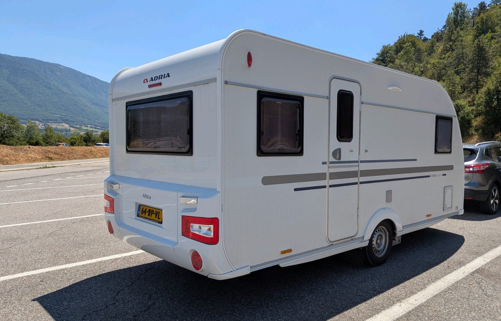 Adria Altea 462 PU 2017, Rondzit, Frans bed, Particulier, Adria