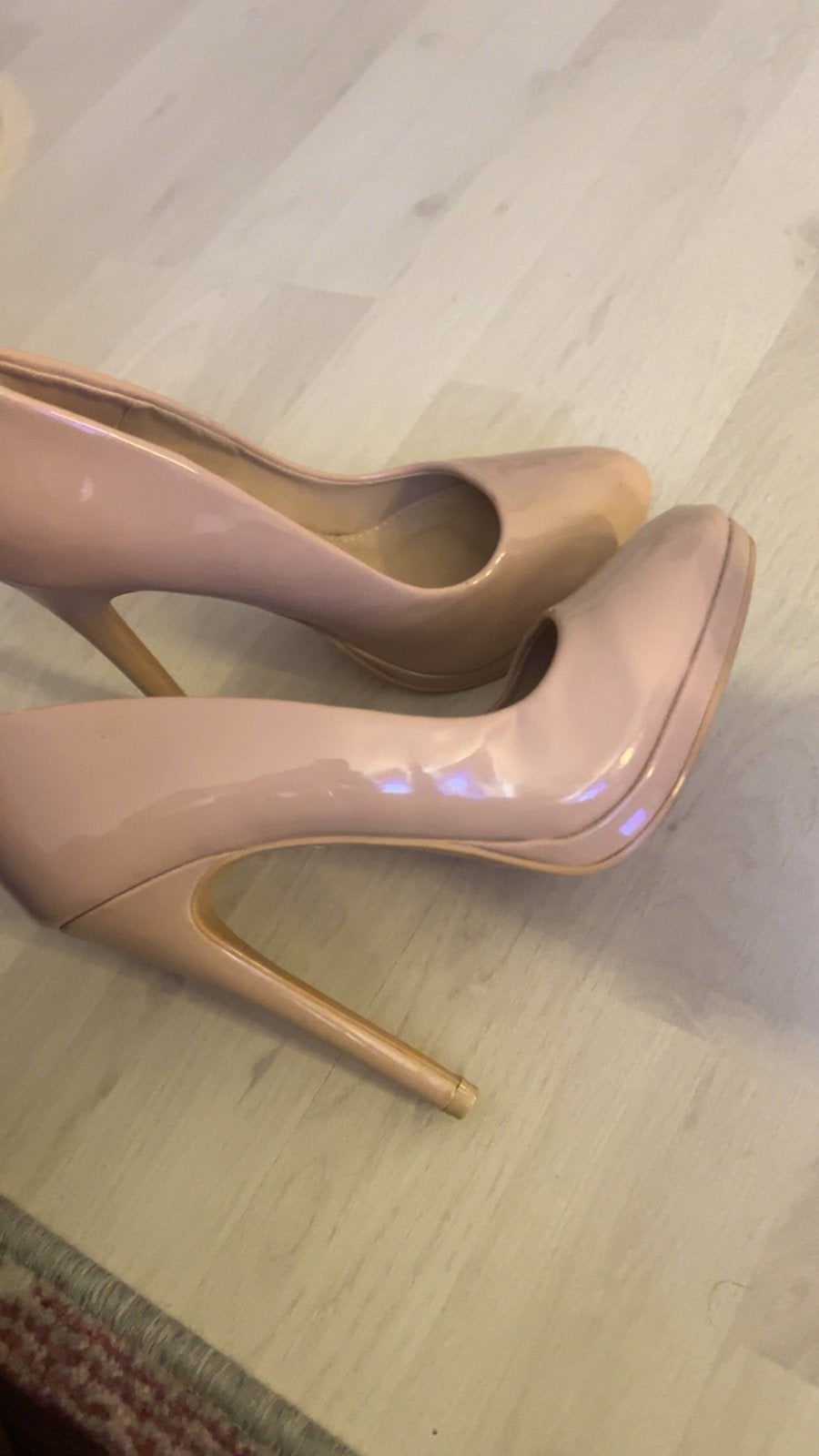 Nude Pumps met Hoge Hakken - Maat 38, Ophalen of Verzenden, Zo goed als nieuw, Beige, Pumps
