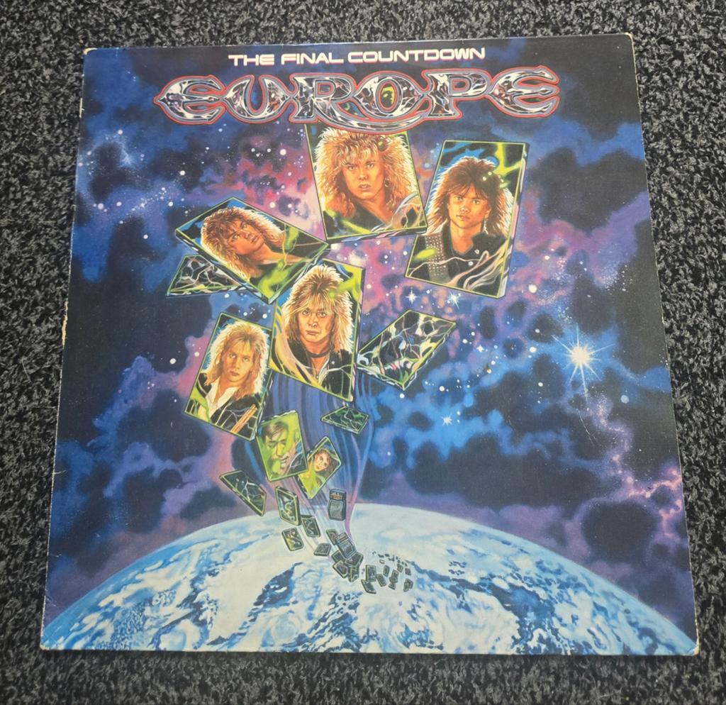 Europe the final countdown lp, Ophalen, Gebruikt, 12 inch, Poprock