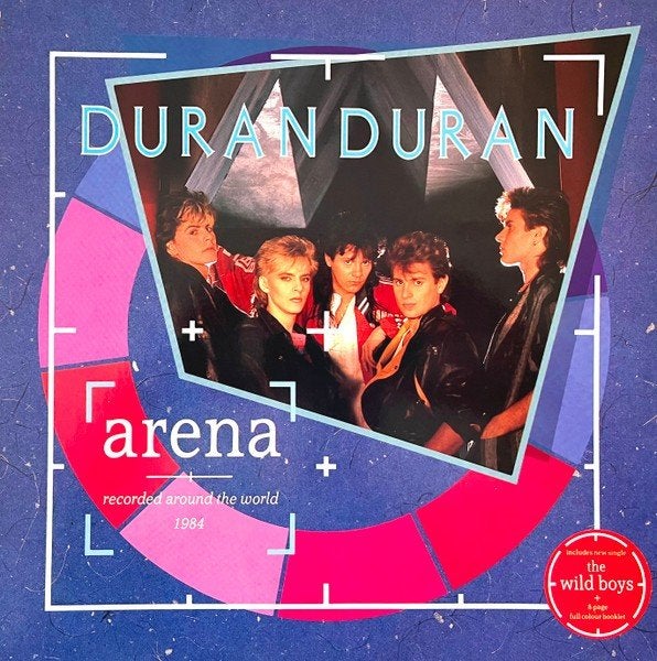 Duran Duran – Arena 1984 synth-pop NEAR MINT, Cd's en Dvd's, Vinyl | Pop, Zo goed als nieuw, Gatefold hoes, Inclusief boekje, Inclusief insert