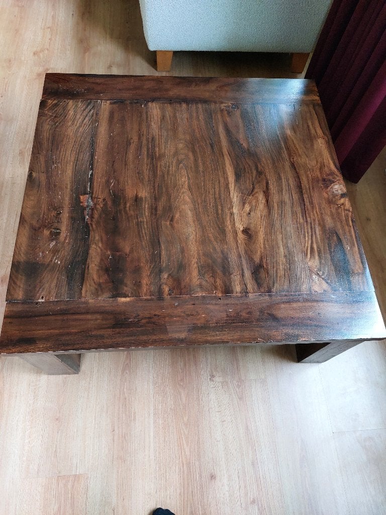 salon tafel, Ophalen, Gebruikt, 50 tot 100 cm, Vierkant