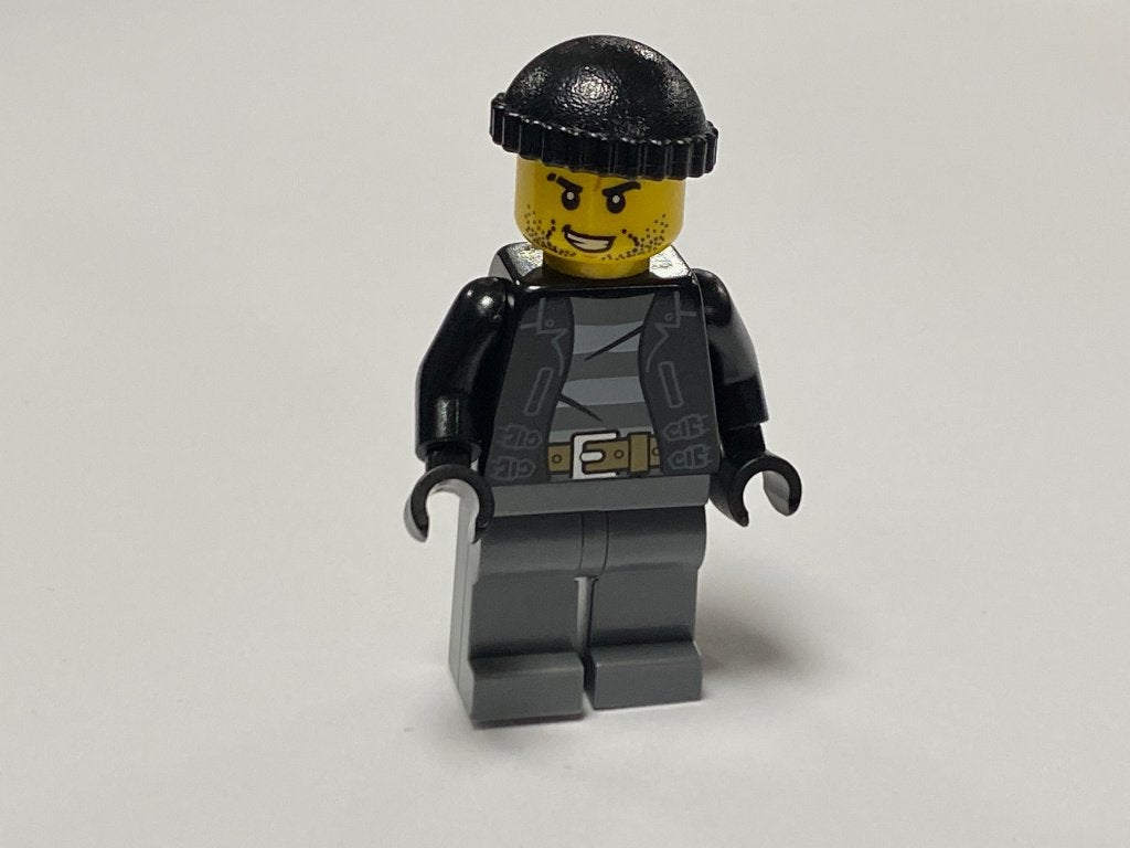 Lego nieuwe Minifiguur cty0930 boefje, City, Lego, Nieuw, Ophalen of Verzenden