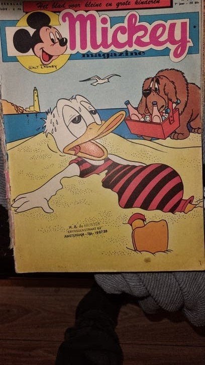 Mickey Magazine - 1957 no.345 tm 363, Ophalen of Verzenden, Gelezen, Overige typen