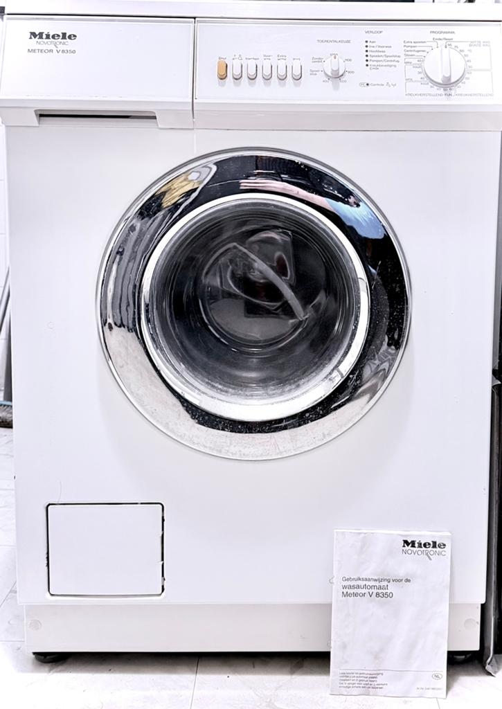 Top Miele NovoTronic V8350 wasmachine, Witgoed en Apparatuur, Ophalen, 1200 tot 1600 toeren, Zo goed als nieuw, Kort programma