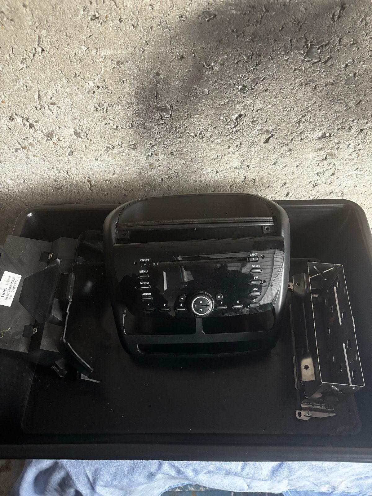 Autoradio CD Speler Fiat Doblo 2010-2014, Ophalen of Verzenden, Gebruikt