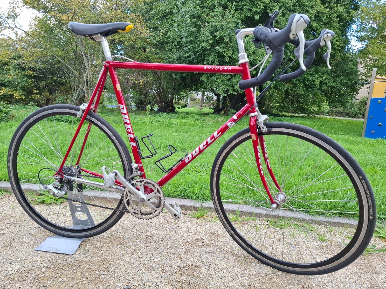 Duell Bologna Vintage Racefiets, Fietsen en Brommers, 28 inch, Gebruikt, Staal, 15 tot 20 versnellingen