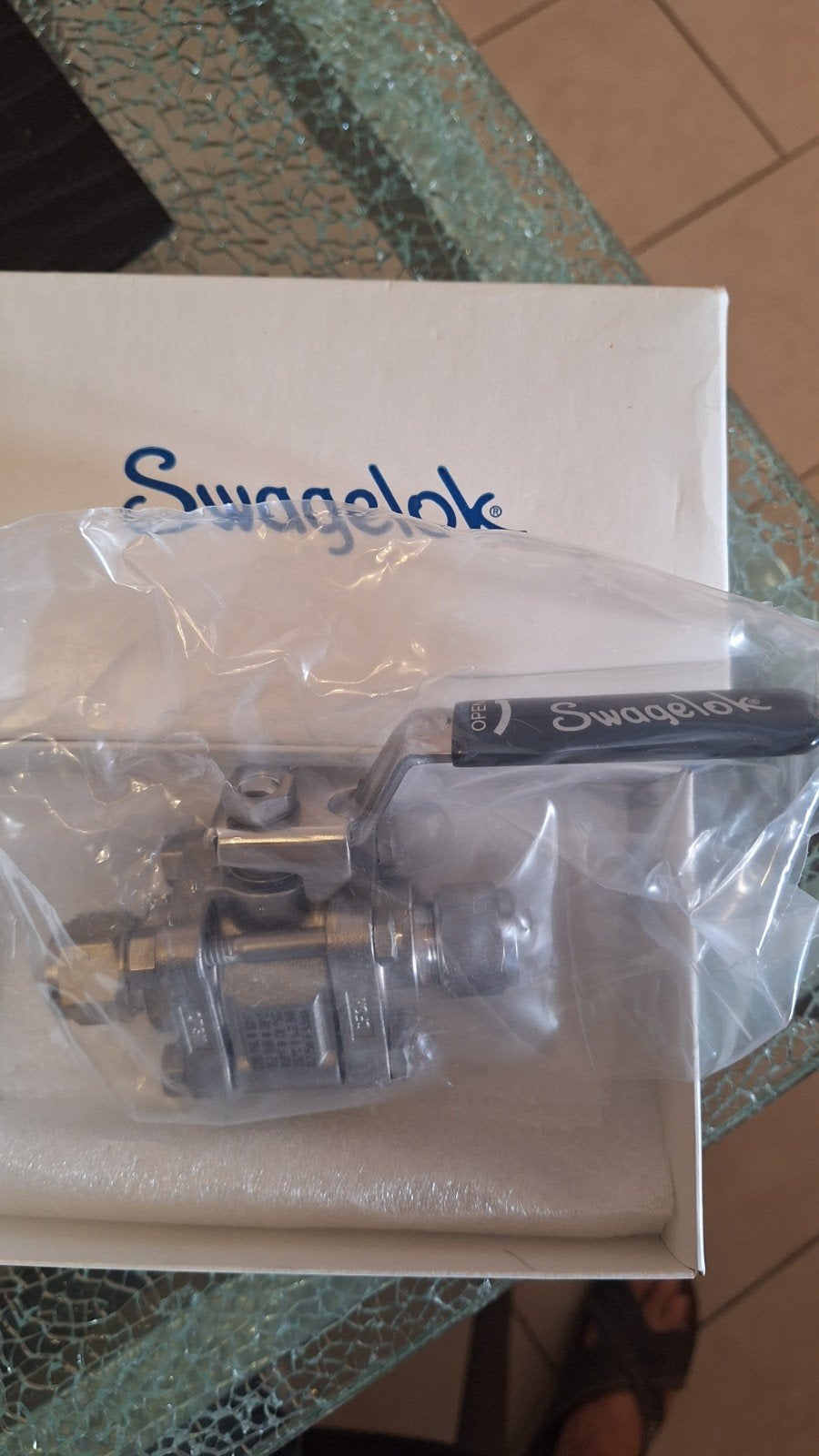Swagelok ball valve SS-63TS12mm, Doe-het-zelf en Verbouw, Ophalen of Verzenden, Nieuw