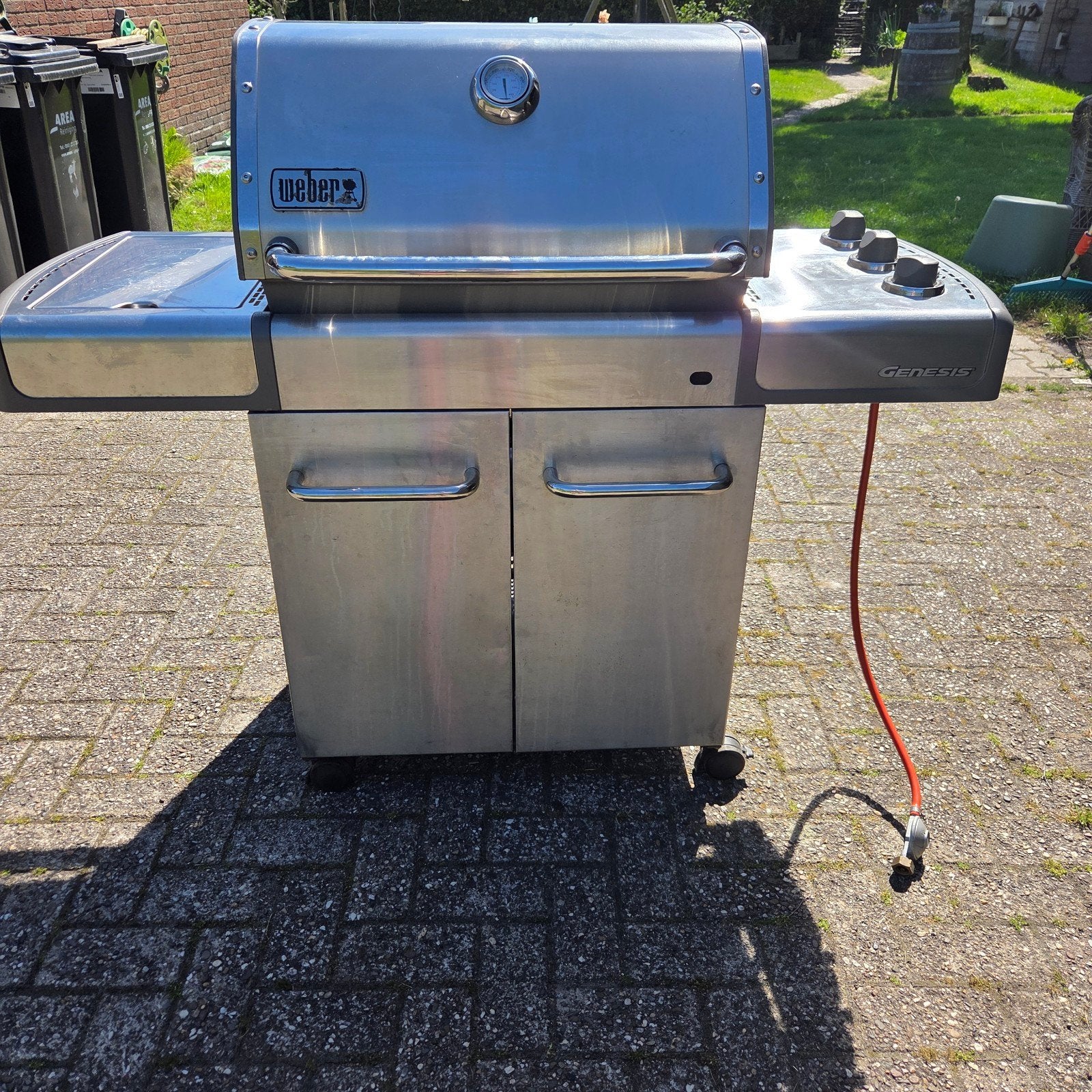 Weber genesis gasbarbeque gebruikt, Ophalen