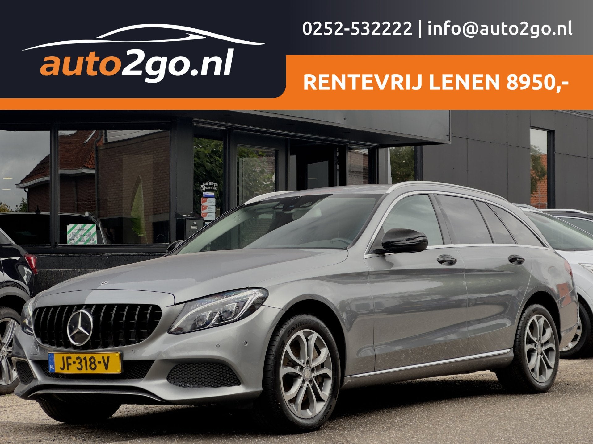 Mercedes-Benz C-Klasse Estate 350E AUT7 EDITION. SPORTLEDER, Automaat, Dealer onderhouden, Achterwielaandrijving, Gebruikt