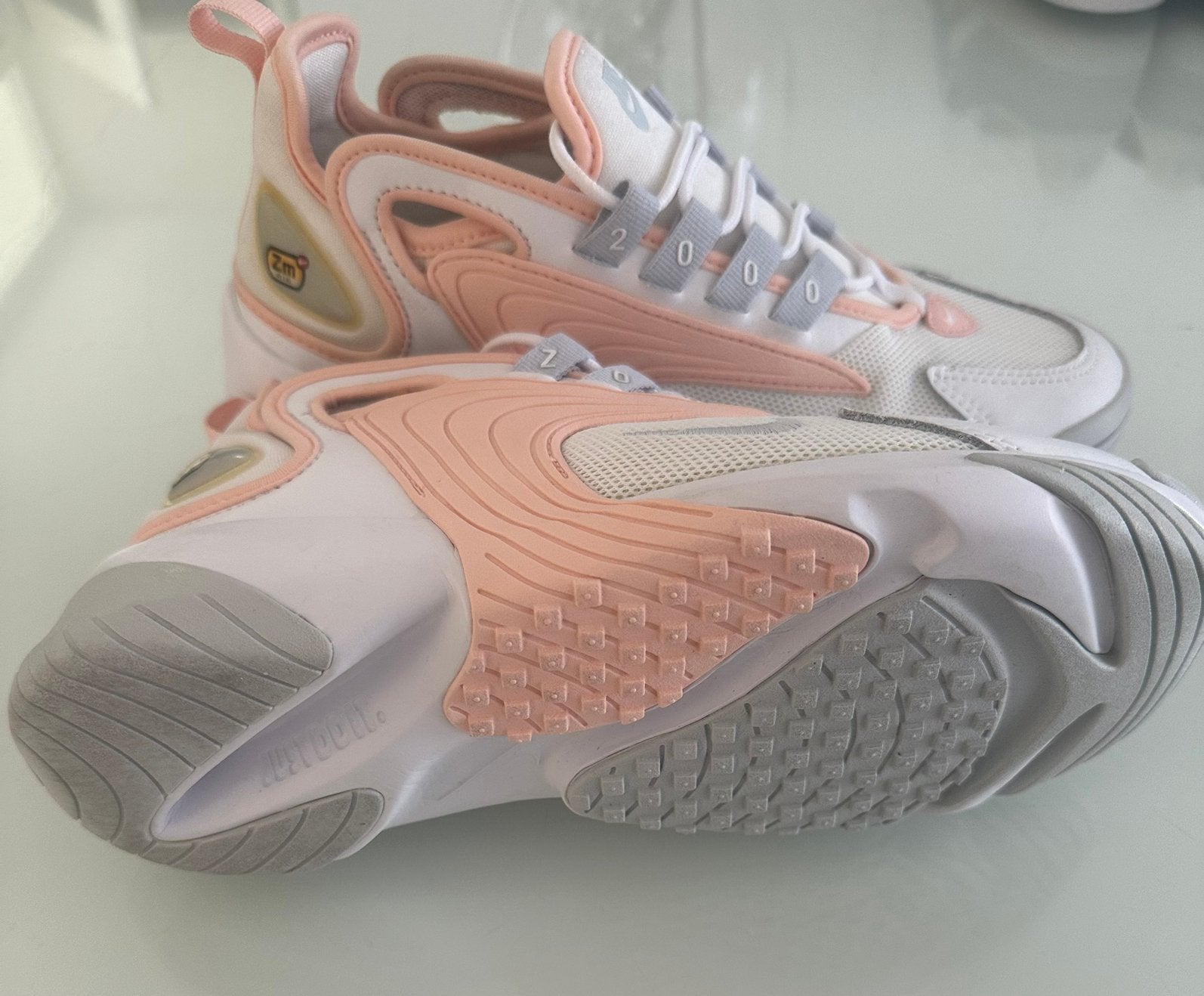 Nieuwe dames. NIKE ZOOM 2K ”WHITE CORAL” SNEAKERS, maat 38, Ophalen, Nieuw, Hardloopschoenen, Nike