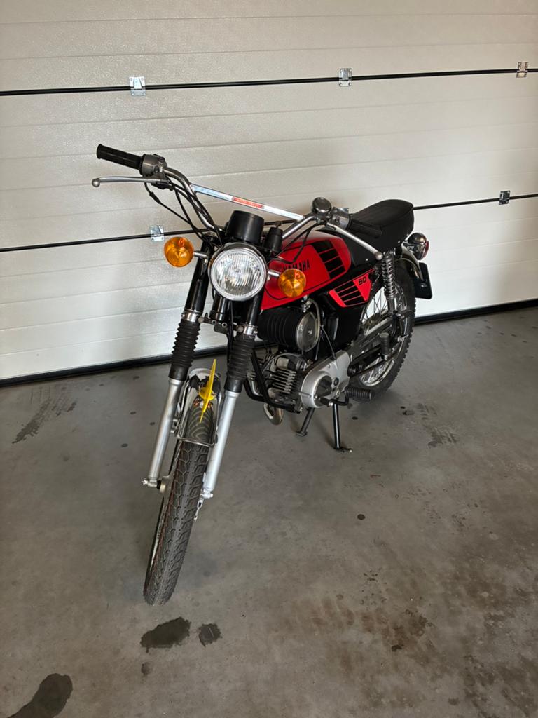 Yamaha FS1 50cc Bromfiets - Klassieke Schoonheid, Ophalen, Maximaal 45 km/u, Nieuw, 49 cc