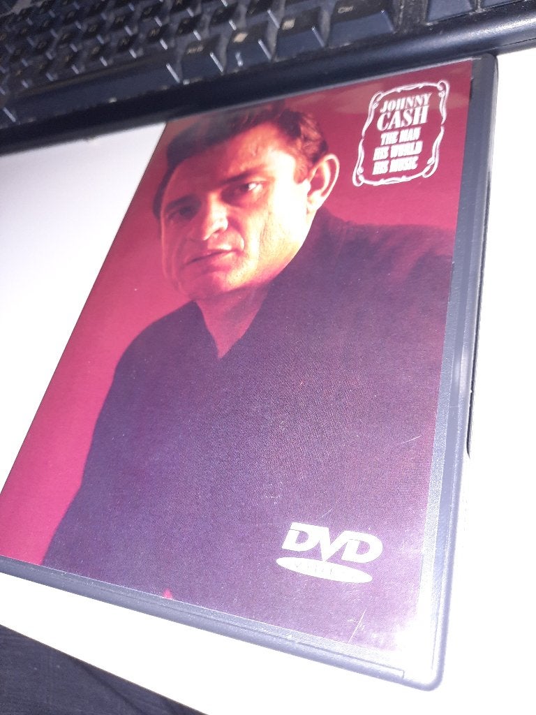 DVD Johnny Cash – The Man, His World, His Music, Alle leeftijden, Ophalen, Zo goed als nieuw